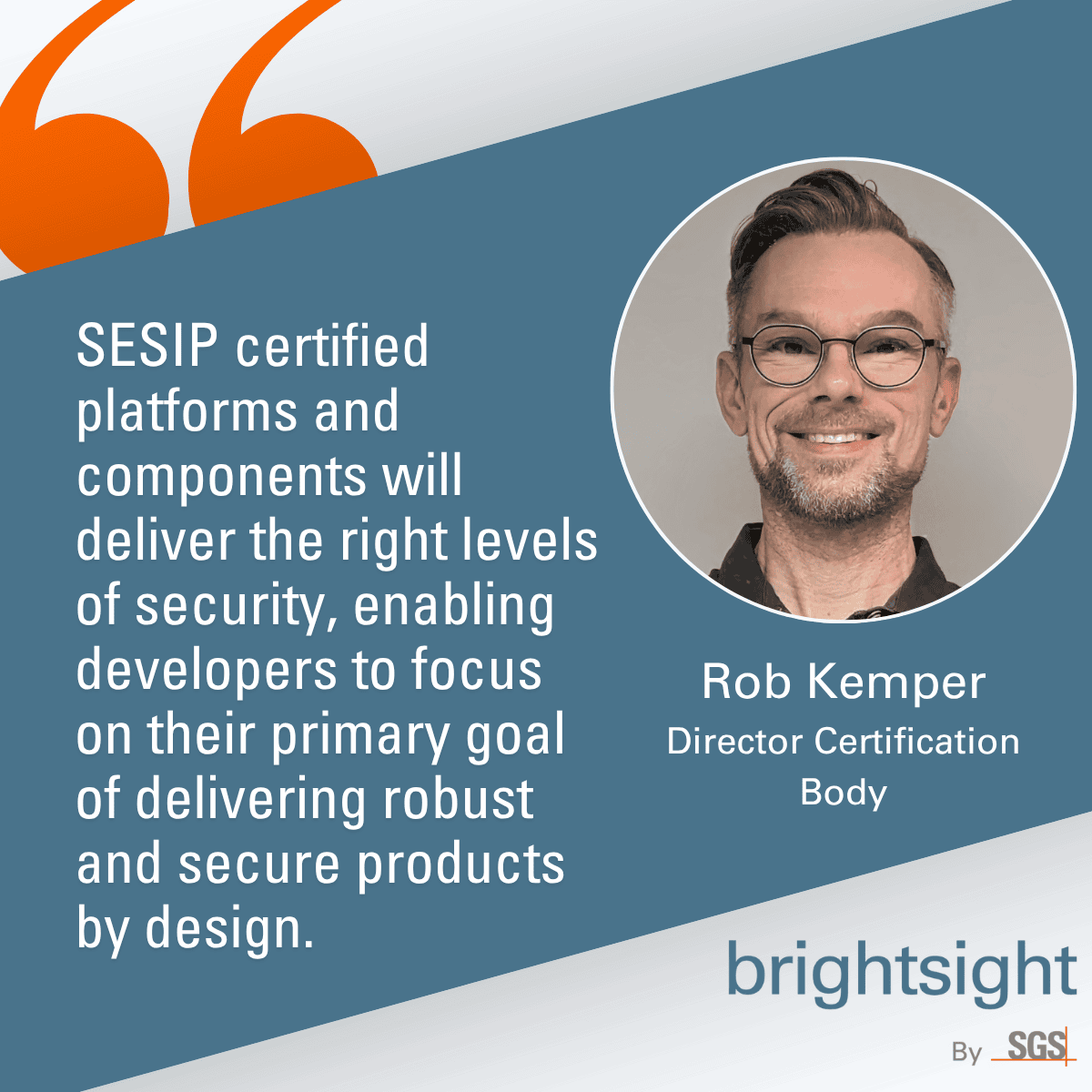  Brightsight CB issues its first SESIP certificate